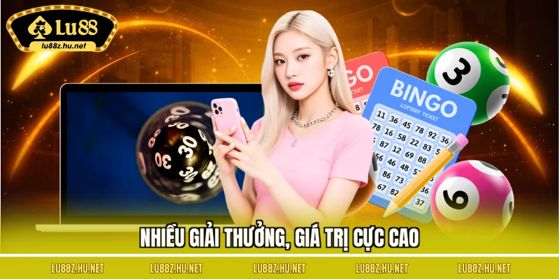 Nhiều giải thưởng, giá trị cực cao