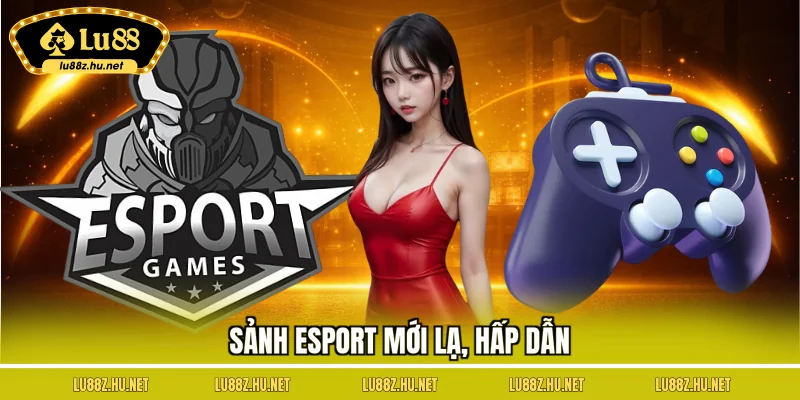 Sảnh esport mới lạ, hấp dẫn